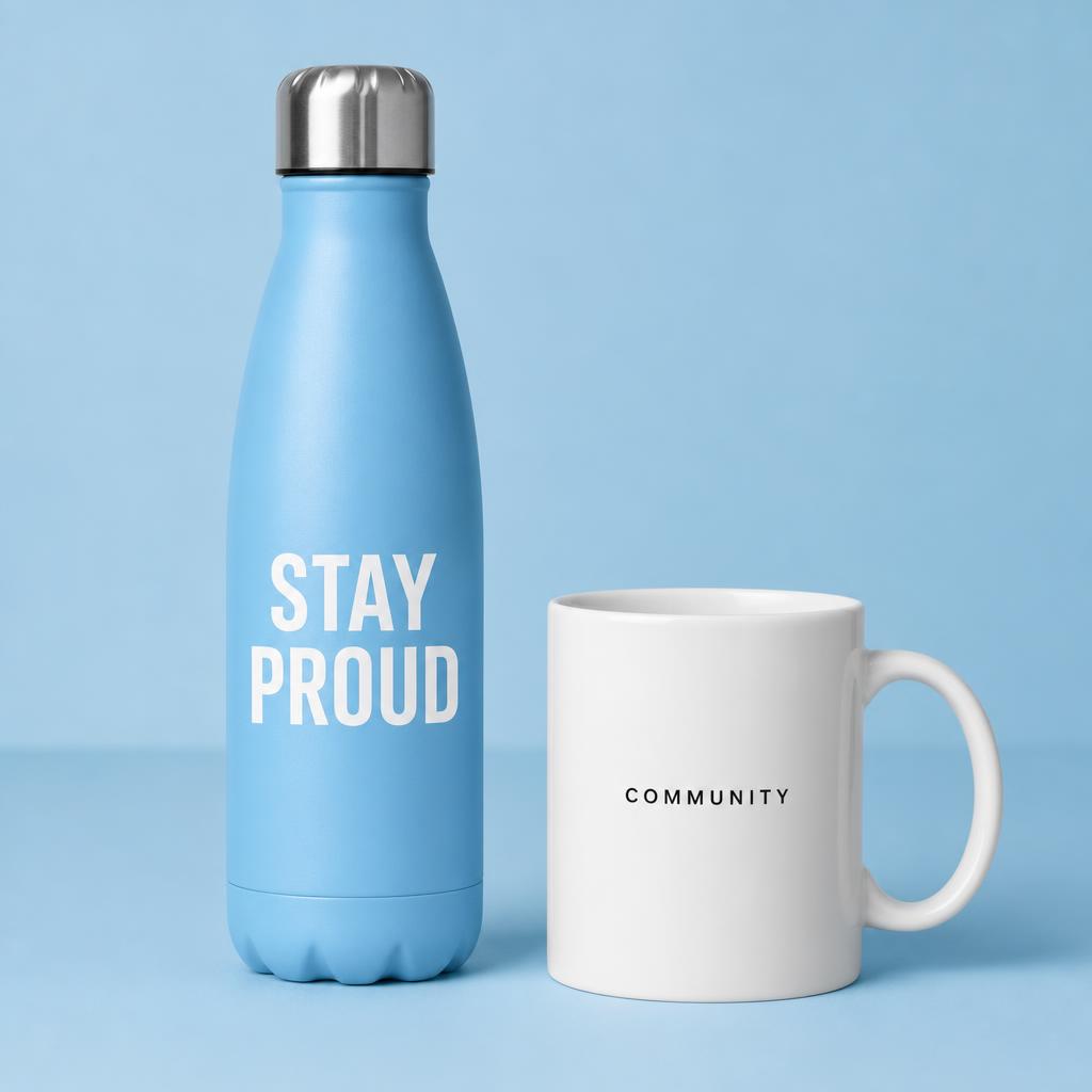 Branded drinkware